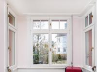 Holz-Fenster traditionell