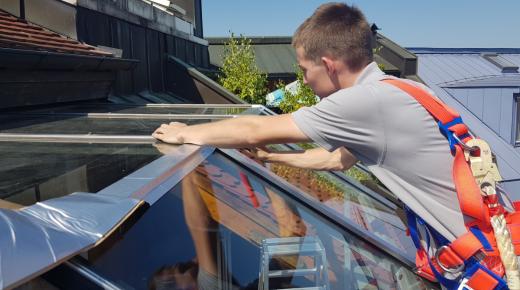 Glasdach für Terrasse oder Balkon: Abdichtung 