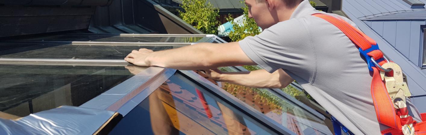 Glasdach für Terrasse oder Balkon: Abdichtung 